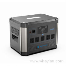 1500W Outdoor Lithium Battery Power Supply Solar Generator